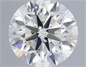 Natural Diamond 0.40 Carats, Round with Very Good Cut, G Color, I1 Clarity and Certified by IGI