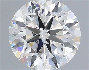 Picture of Natural Diamond 0.40 Carats, Round with Very Good Cut, G Color, I1 Clarity and Certified by IGI