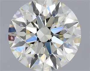 Picture of Natural Diamond 0.70 Carats, Round with Excellent Cut, K Color, VS2 Clarity and Certified by IGI