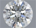 Diamante Natural 0.41 quilates, Redondo , Color H, claridad SI1 y certificado IGI