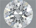 Natural Diamond 0.70 Carats, Round with Very Good Cut, F Color, SI2 Clarity and Certified by IGI