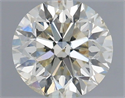 Natural Diamond 1.00 Carats, Round with Very Good Cut, L Color, SI2 Clarity and Certified by GIA
