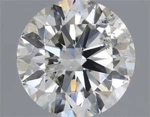 Picture of Natural Diamond 1.00 Carats, Round with Very Good Cut, J Color, I1 Clarity and Certified by GIA