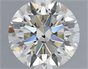 Natural Diamond 1.01 Carats, Round with Very Good Cut, L Color, SI1 Clarity and Certified by GIA