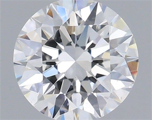 Picture of Natural Diamond 0.82 Carats, Round with Excellent Cut, D Color, VS2 Clarity and Certified by IGI