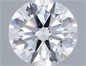Natural Diamond 0.90 Carats, Round with Excellent Cut, D Color, SI1 Clarity and Certified by IGI