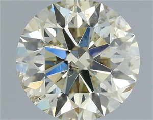 Foto Diamante Natural 0.70 quilates, Redondo , Color M, claridad SI2 y certificado IGI de