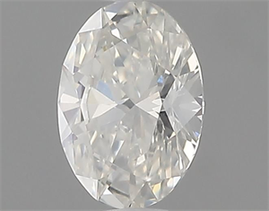 Picture of Natural Diamond 0.60 Carats, Oval with  Cut, H Color, SI1 Clarity and Certified by GIA