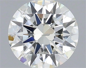 Foto Diamante Natural 0.44 quilates, Redondo , Color H, claridad SI2 y certificado IGI de