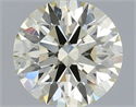 Natural Diamond 0.70 Carats, Round with Excellent Cut, M Color, VS2 Clarity and Certified by IGI