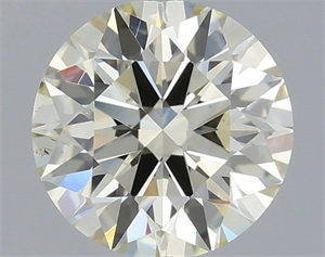 Picture of Natural Diamond 0.70 Carats, Round with Excellent Cut, M Color, VS2 Clarity and Certified by IGI