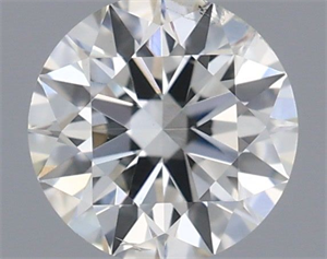 Foto Diamante Natural 0.41 quilates, Redondo , Color G, claridad SI2 y certificado IGI de