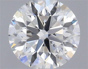 Foto Diamante Natural 0.41 quilates, Redondo , Color E, claridad SI2 y certificado IGI de