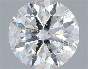 Picture of Natural Diamond 0.72 Carats, Round with Excellent Cut, G Color, SI2 Clarity and Certified by IGI