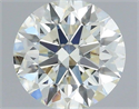Natural Diamond 0.70 Carats, Round with Excellent Cut, K Color, VS2 Clarity and Certified by IGI