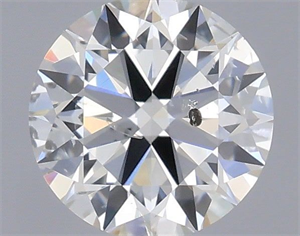 Foto Diamante Natural 0.40 quilates, Redondo , Color F, claridad SI2 y certificado IGI de