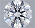 Del inventario de diamantes de laboratorio, 0.73 quilates, Redondo , Color D, claridad VVS2 y certificado IGI