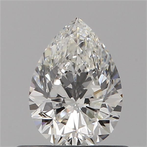 Picture of Natural Diamond 0.50 Carats, Pear with  Cut, F Color, VS2 Clarity and Certified by GIA