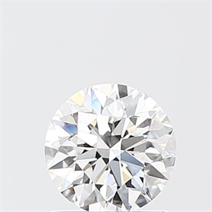 Picture of Lab Grown Diamond 1.01 Carats, Round with Excellent Cut, F Color, VVS2 Clarity and Certified by IGI