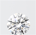 Lab Grown Diamond 1.01 Carats, Round with Excellent Cut, D Color, VS1 Clarity and Certified by IGI