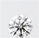 Lab Grown Diamond 1.01 Carats, Round with Excellent Cut, D Color, VS2 Clarity and Certified by IGI