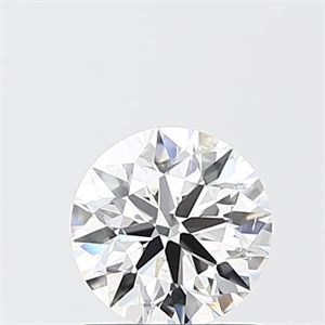 Picture of Lab Grown Diamond 1.01 Carats, Round with Excellent Cut, D Color, VS2 Clarity and Certified by IGI