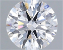 Del inventario de diamantes de laboratorio, 1.03 quilates, Redondo , Color D, claridad VVS2 y certificado IGI
