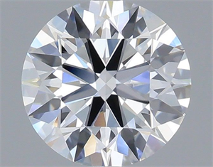 Picture of Lab Grown Diamond 1.04 Carats, Round with Ideal Cut, D Color, VVS2 Clarity and Certified by IGI