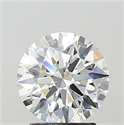 Del inventario de diamantes de laboratorio, 2.06 quilates, Redondo , Color E, claridad VVS2 y certificado IGI