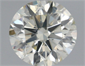 Natural Diamond 1.52 Carats, Round with Excellent Cut, M Color, SI2 Clarity and Certified by GIA