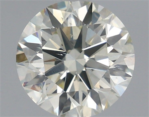 Picture of Natural Diamond 1.52 Carats, Round with Excellent Cut, M Color, SI2 Clarity and Certified by GIA