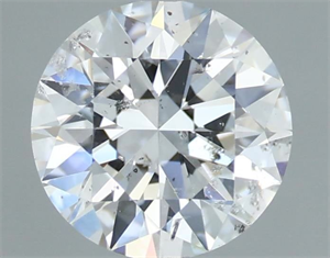 Picture of Natural Diamond 1.00 Carats, Round with Excellent Cut, E Color, I1 Clarity and Certified by GIA
