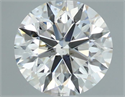 Natural Diamond 1.01 Carats, Round with Excellent Cut, I Color, SI2 Clarity and Certified by GIA