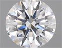 Natural Diamond 0.70 Carats, Round with Excellent Cut, D Color, SI1 Clarity and Certified by GIA