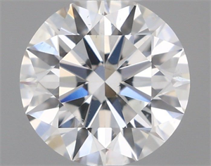 Picture of Natural Diamond 0.70 Carats, Round with Excellent Cut, D Color, SI1 Clarity and Certified by GIA