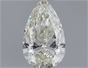 Diamante Natural 0.50 quilates, De pera , Color K, claridad SI1 y certificado GIA