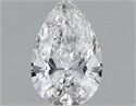 Diamante Natural 0.51 quilates, De pera , Color E, claridad SI2 y certificado GIA