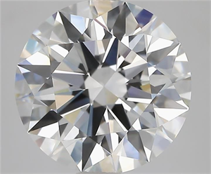 Foto Diamante Natural 3.02 quilates, Redondo , Color F, claridad IF y certificado GIA de