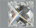 Natural Diamond 0.60 Carats, Princess with  Cut, J Color, VVS1 Clarity and Certified by GIA