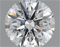 Natural Diamond 0.61 Carats, Round with Excellent Cut, G Color, SI2 Clarity and Certified by GIA
