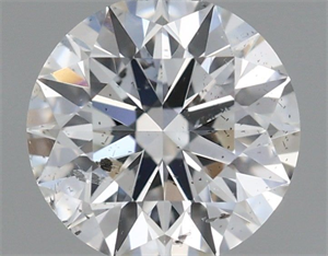 Picture of Natural Diamond 0.61 Carats, Round with Excellent Cut, G Color, SI2 Clarity and Certified by GIA