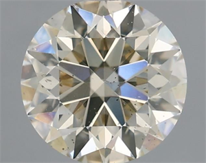 Picture of Natural Diamond 1.52 Carats, Round with Excellent Cut, L Color, SI1 Clarity and Certified by IGI
