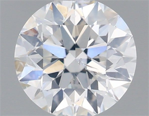 Picture of Natural Diamond 0.70 Carats, Round with Very Good Cut, H Color, I1 Clarity and Certified by GIA
