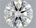 Diamante Natural 0.71 quilates, Redondo , Color J, claridad VS1 y certificado IGI