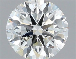 Picture of Natural Diamond 0.70 Carats, Round with Excellent Cut, J Color, VS1 Clarity and Certified by IGI