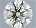 Natural Diamond 0.70 Carats, Round with Excellent Cut, J Color, VS1 Clarity and Certified by IGI