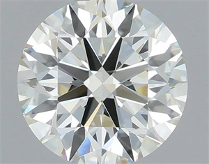 Picture of Natural Diamond 0.70 Carats, Round with Excellent Cut, J Color, VS1 Clarity and Certified by IGI