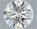 Natural Diamond 1.00 Carats, Round with Excellent Cut, G Color, VVS2 Clarity and Certified by IGI