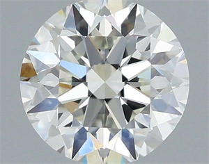 Picture of Natural Diamond 1.00 Carats, Round with Excellent Cut, G Color, VVS2 Clarity and Certified by IGI