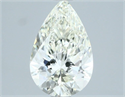 Natural Diamond 1.50 Carats, Pear with  Cut, I Color, VVS2 Clarity and Certified by IGI